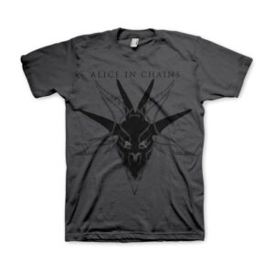 Alice In Chains Black Skull Grey T-Shirt