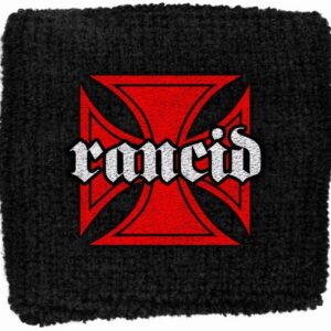 Rancid Iron Cross Wristband