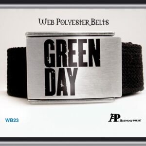 Green Day Logo Web Belt
