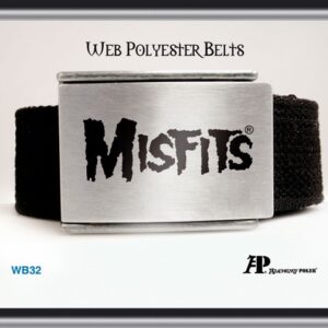 Misfits Logo Web Belt