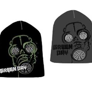 Green Day Gas Mask Reversible Beanie