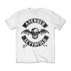 Avenged Sevenfold Moto Seal White T-Shirt