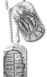 Billy Talent Mouth Dog tag