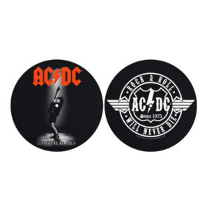 AC/DC Let There Be Rock & Rock And Roll Slipmats