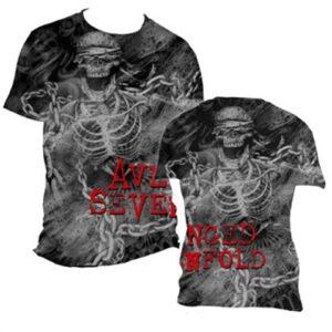 Avenged Sevenfold Chains Allover Print T-Shirt