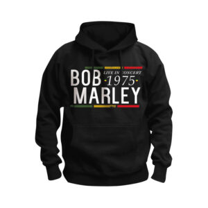Bob Marley Live in Concert 75 Hoodie